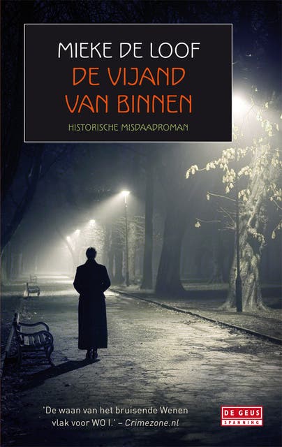 De vijand van binnen – omslag van het luisterboek van Mieke de Loof