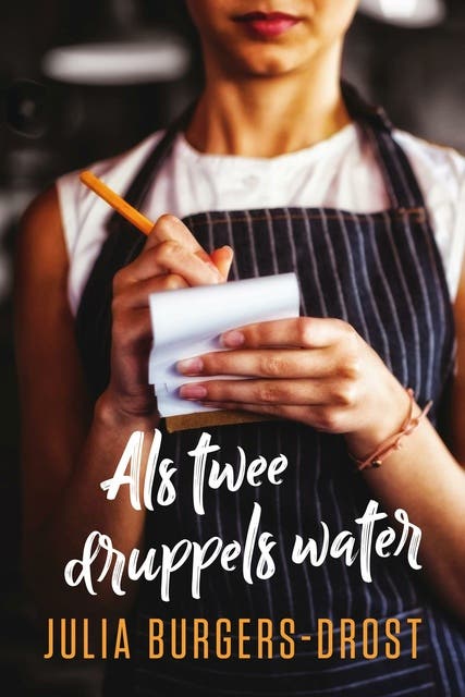 Als twee druppels water – omslag van het luisterboek van Julia Burgers-Drost