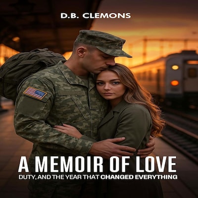 A Memoir of Love – omslag til lydbogen af D. B. Clemons