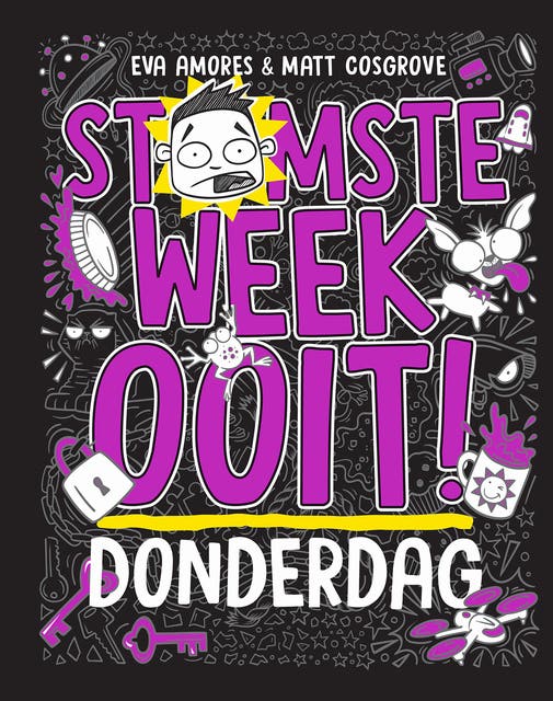 Donderdag – omslag van het luisterboek van Eva Amores,Matt Cosgrove