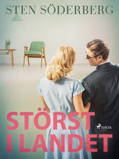 Störst i landet – omslag till ljudboken av Sten Söderberg