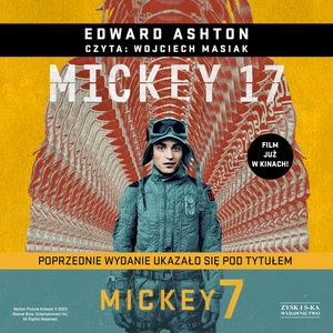 Mickey7 – okładka audiobooka, autor Edward Ashton