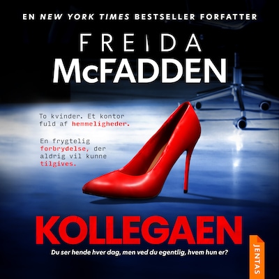 Kollegaen – omslag til lydbogen af Freida McFadden