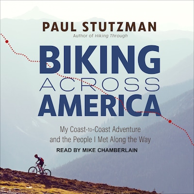 Biking Across America – omslag til lydbogen af Paul Stutzman