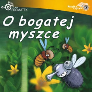 O bogatej myszce – okładka audiobooka, autor Ryszard Adam Gruchawka
