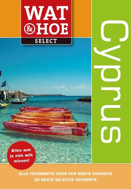 Wat & Hoe Select Cyprus – omslag van het luisterboek van Robert Bulmer