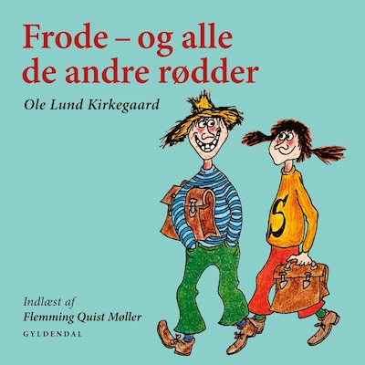 Frode - og alle de andre rødder – omslag til lydbogen af Ole Lund Kirkegaard