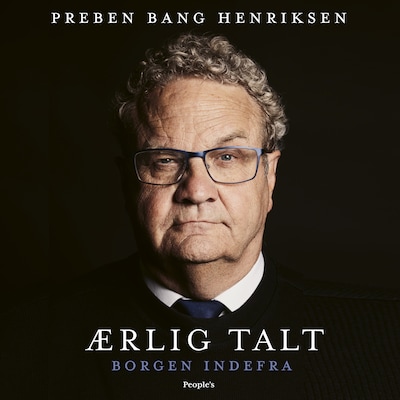 Ærlig talt – omslag til lydbogen af Preben Bang Henriksen