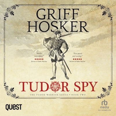 Tudor Spy – omslag til lydbogen af Griff Hosker