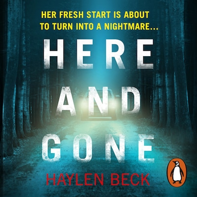 Here and Gone – omslag til lydbogen af Haylen Beck