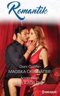 Magiska ökennätter / Falla för dig – omslag till ljudboken av Annie West,Dani Collins