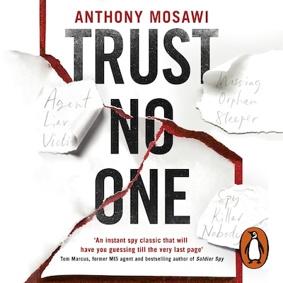 Trust No One – omslag til lydbogen af Anthony Mosawi