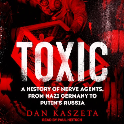 Toxic – omslag til lydbogen af Dan Kaszeta