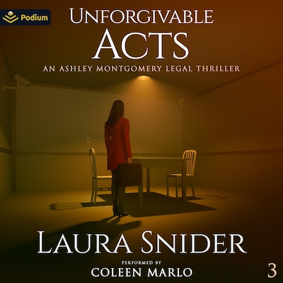 Unforgivable Acts – omslag til lydbogen af Laura Snider