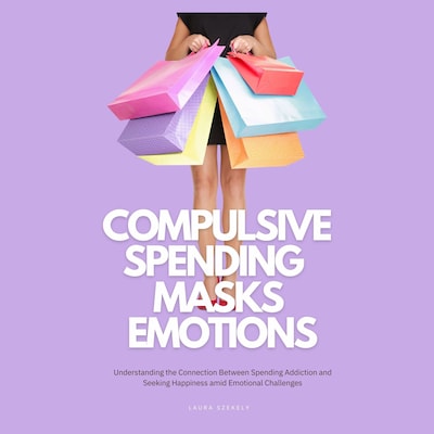 Compulsive Spending Masks Emotions – omslag til lydbogen af Laura Szekely