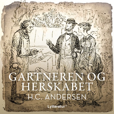 Gartneren og herskabet – omslag til lydbogen af H. C. Andersen