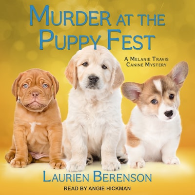Murder at the Puppy Fest – omslag til lydbogen af Laurien Berenson