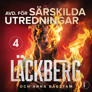 Dödlig avledning – omslag till ljudboken av Anna Bågstam,Camilla Läckberg