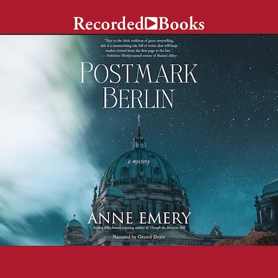 Postmark Berlin – omslag til lydbogen af Anne Emery