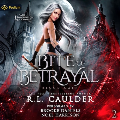 Bite of Betrayal – omslag til lydbogen af R.L. Caulder