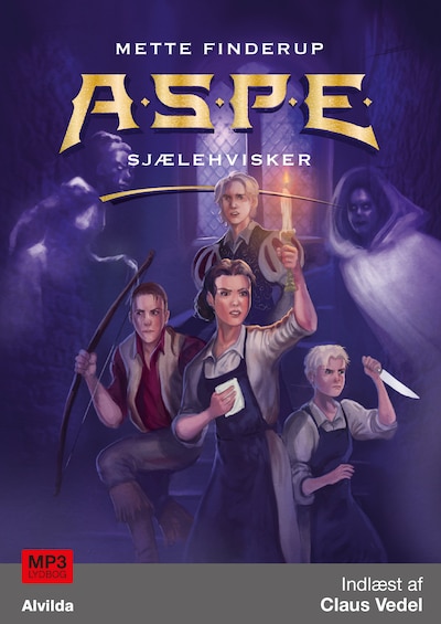 A.S.P.E. 3: Sjælehvisker – omslag til lydbogen af Mette Finderup