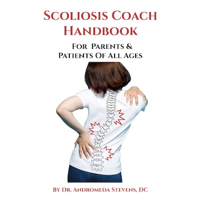 Scoliosis Coach Handbook – omslag van het luisterboek van D. C. Dr. Andromeda Stevens