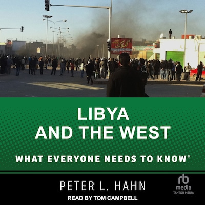 Libya and the West – omslag til lydbogen af Peter L. Hahn