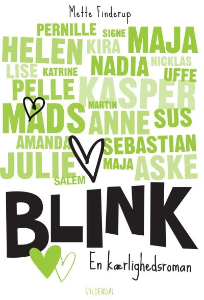 Blink – omslag til lydbogen af Mette Finderup
