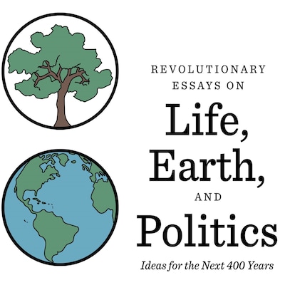 Life, Earth, and Politics – omslag til lydbogen af Sherman Lewis