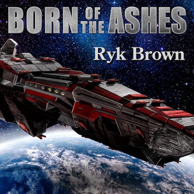 Born of the Ashes – omslag til lydbogen af Ryk Brown