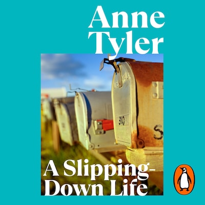 A Slipping Down Life – omslag til lydbogen af Anne Tyler