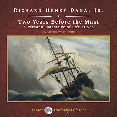 Two Years Before the Mast – omslag til lydbogen af Richard Henry Dana, Jr.