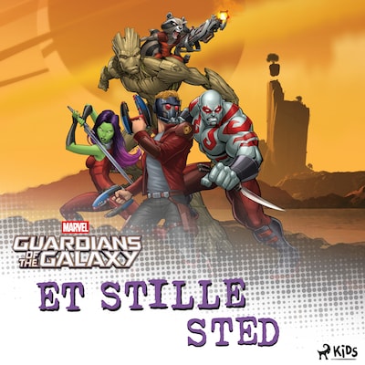 Marvel: Guardians of the Galaxy – Et stille sted – omslag til lydbogen af Marvel