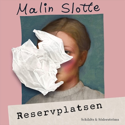 Reservplatsen – omslag till ljudboken av Malin Slotte
