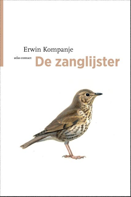 De zanglijster – omslag van het luisterboek van Erwin Kompanje