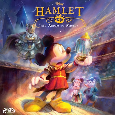 Hamlet - med Anders og Mickey – omslag til lydbogen af Disney