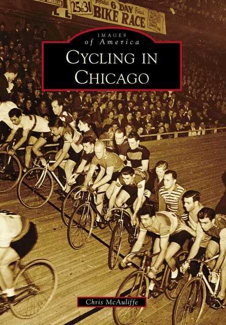 Cycling in Chicago – omslag til lydbogen af Chris Mcauliffe