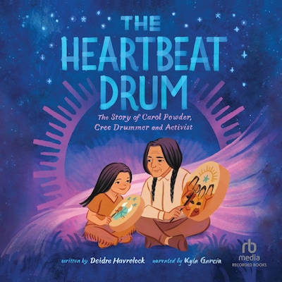 The Heartbeat Drum – omslag til lydbogen af Deidre Havrelock
