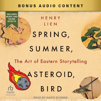 Spring, Summer, Asteroid, Bird – omslag til lydbogen af Henry Lien
