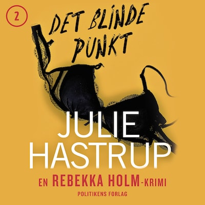 Det blinde punkt – omslag til lydbogen af Julie Hastrup
