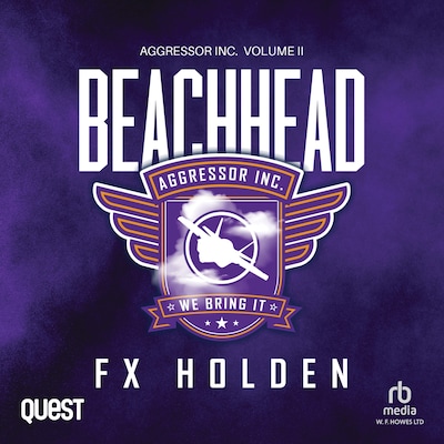 Beachhead – omslag til lydbogen af F X Holden