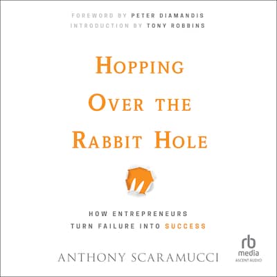Hopping over the Rabbit Hole – omslag til lydbogen af Anthony Scaramucci