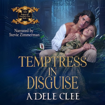Temptress in Disguise – omslag til lydbogen af Adele Clee