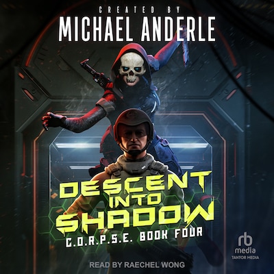 Descent into Shadow – omslag til lydbogen af Michael Anderle
