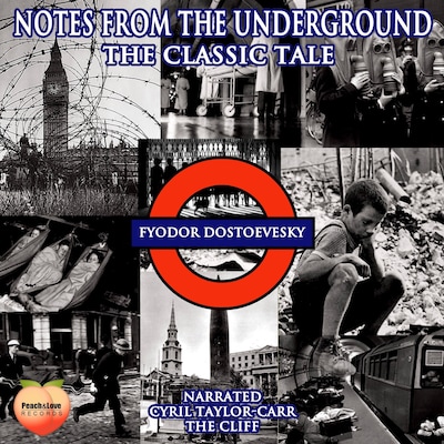 Notes From The Underground – omslag til lydbogen af Fyodor Dostoevesky