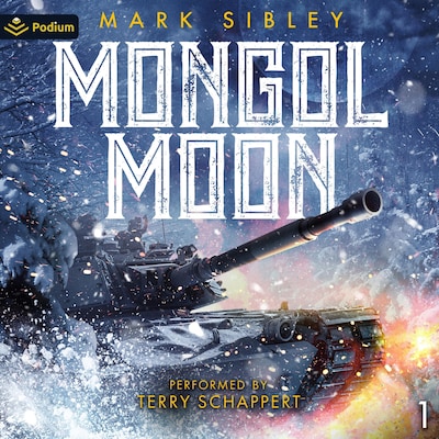 Mongol Moon – omslag til lydbogen af Mark Sibley