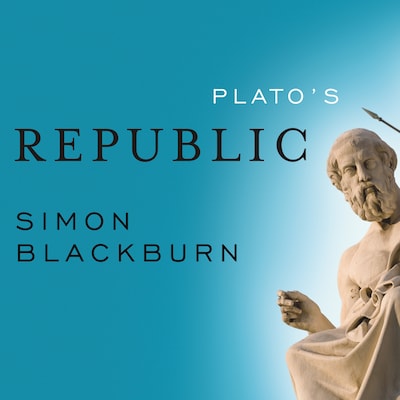 Plato's Republic – omslag til lydbogen af Simon Blackburn