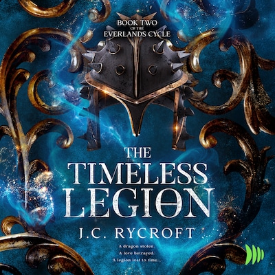The Timeless Legion – omslag til lydbogen af J.C. Rycroft