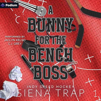 A Bunny for the Bench Boss – omslag til lydbogen af Siena Trap
