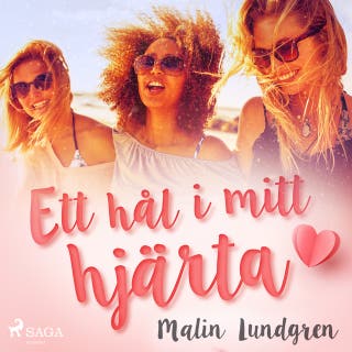Ett hål i mitt hjärta – omslag till ljudboken av Lundgren,Malin